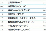 プロ野球12球団ファン、サービス満足度が発表