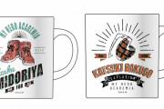 『ヒロアカ』キャラモチーフがプリントされたマグカップが登場！名前＆個性名入りのおしゃれなデザイン