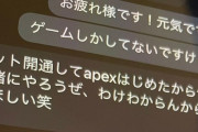 上司「APEX一緒にやろうぜ！初心者だけどｗ」 → 部下さん、めちゃくちゃイキった返信をしてしまうｗｗｗｗｗ