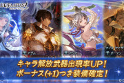 【グラブル】本日のガチャ更新でプラス確定ガチャが開催！去年と同じならバナー画像が天井対象で全キャラPUの内容が濃厚か