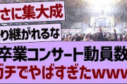 山下美月卒業コンサート動員数がやばすぎたwww【乃木坂工事中・乃木坂46・乃木坂配信中】