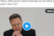 イーロン・マスク「金持ち達がカマラ・ハリスを支援するのはエプスタイン・リストの公開を恐れているからだ」自らへの政治的迫害にも言及[海外の反応]