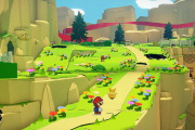 ペーパーマリオ新作、2Dアニメグラを捨ててフォトリアル寄りに