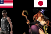 外国人「日本のゲームと洋ゲーのキャラ違いすぎるだろ…」