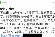 【悲報】ワイ、謎のLINEが届き戦慄ｗｗｗｗｗｗｗｗｗｗｗｗ