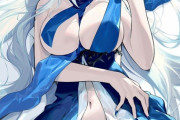 【FGO】光崎さんのドレスモルガン様イラスト！！　大胆なドレスが素敵です！！