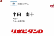 日本ハム、4位は日本大藤沢高・半田 南十！