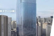 東京駅前に2027年完成の日本一高い極太ビル、高層部が草原に [2/9]