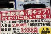昔の車雑誌「交通反則金（青キップ）代わりに払います！」←これマジ？