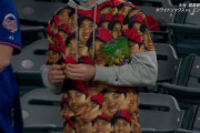 大谷のヤバいTシャツを着て観戦する外人ニキｗｗｗｗ