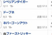 ●五億円馬、ドーブネ復活　他