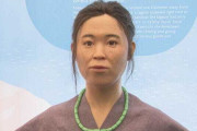 弥生人女性はこんな顔だった…青谷上寺地遺跡で出土した人骨を元に、初めて女性の顔を復元　人骨をDNA鑑定…30～40歳くらいで二重まぶた 3/21