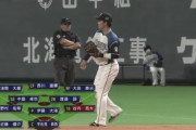 【vsソフトバンク】日ハム中田、6回の守備からベンチに退く
