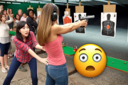 【画像あり】女さんの銃の持ち方、ヤバすぎる😨