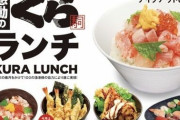 【朗報】くら寿司のランチ、ガチで凄い