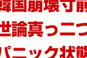 文在寅のせいで韓国崩壊寸前！　世論が完全に真っ二つに割れる！　韓国中がデモでパニック状態！