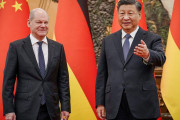 中国、西側連携にくさび　ドイツ首相厚遇…米にらみ欧州接近