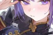 【FGO】チャイナ風衣装の酒呑ちゃんイラスト！！　敬礼してるの可愛いです！！