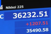 日経平均株価、1200円以上値上がりして3万6000円台を回復　わずか1週間で株価暴落前の水準に戻るｗｗｗｗ損切り民は強く生きて・・・