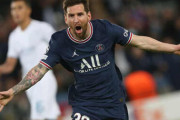 メッシが移籍後初ゴール！　PSG、ホームでマンCに完封勝利