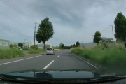 【動画】逆走車、突然現れる?