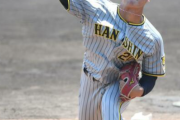 【阪神】ドラ１森木が公式戦初先発で“洗礼”４回６失点５四死球　最速１５２キロ計測も