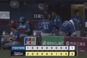 日ハム2戦連続逆転負け　今季のオリックス戦負け越し決定