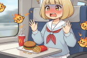 【悲報】新幹線にマクドナルド持ち込んだだけで総攻撃食らう時代に突入