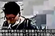 【悲報】歩きタバコを注意した正義マン、鼻の骨を折られ重傷