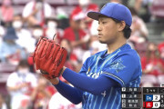 DeNA石田、5.2回で9奪三振と好投 カーブもかなり効いていた？