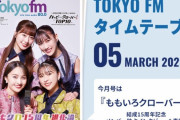 【ももクロ15周年進化論】TOKYO FM 5月タイムテーブルの表紙＆独占インタビュー！電子版公開！
