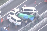 【動画】東北道で正面衝突事故発生！→直前、逆走する車をドラレコが捉えていた…