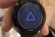 Garmin Forerunner 955 Solarが突然青い三角の画面を繰り返し表示するようになった…