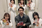 櫻坂46、東京五輪のメダルを首に掛けて鈴木孝幸選手と記念撮影した結果･･･