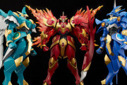 《魔法騎士レイアース》プラモデル「炎神レイアース」「海神セレス」「空神ウインダム」予約開始！伝説の3魔神が並び立ちます