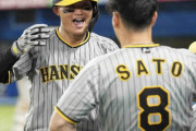 “兄貴”に続いた阪神・森下のアイブラック競演弾！80年岡田以来、球団新人右打者の2桁本塁打にリーチ