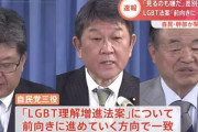 自民党さん、『LGBT理解増進法案』を前向きに検討へ・・・こんなの公金チューチュースキームを作るだけだろ・・・