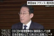 岸田文雄さん「補選全敗？ほーん、じゃあワイは3カ国に外遊してくるからｗ」