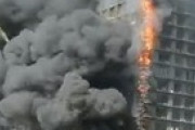 【動画】エアコンが爆発、設置していたマンション全体が炎上…中国