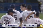 ヤクルトがサヨナラ勝ち！最後は村上宗隆が決めたッ！！！！