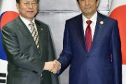 安倍首相、文在寅に「福島の放射性物質は韓国の100分の1以下だ」　文在寅は反論せず