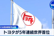 トヨタ、5年連続で世界首位　2024年の自動車世界販売台数トップ　EV失速で苦戦の独VWを制する
