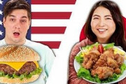 アメリカと日本の学校給食を交換してみた。　海外の反応