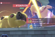 【ポケモンZA】カバルドン、空中戦を繰り広げる　スマブラみたいになってるんだがｗｗ