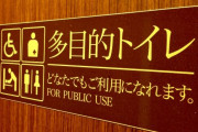 【渡部】「多目的トイレ」名称変更の理由、健常者が長時間使うことが増えたから
