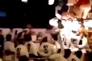 堺市西区の鳳だんじり祭で起きた事故の映像。10人が負傷しうち3人が重傷。