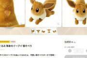 X民「等身大イーブイぬいが4000円弱で、進化後は10倍以上高い金額なのおかしくね？」→納得すぎる理由がこちらｗｗｗｗｗ