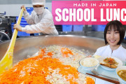 海外「バランスの配慮がすごい！」日本の学校給食が作られる様子に密着！調理現場の映像に驚き！？
