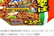 エースコック「ウチでは大盛りイカ焼きそばが一番売れてるんか・・・せや！」