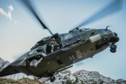 ドイツ連邦軍の救難部隊がNH-90ヘリコプターで山岳飛行訓練を実施！